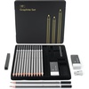image:imageMr Pen Sketch Pencils for Drawing 14 Pack  Artist Graphite Pencils for Sketching 10B6H Sketch Set for Artists Shading amp Art Projects Sketching Supplies19 pcs