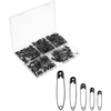 image:imageMr Pen Small Safety Pins 075 Inch 1500 Pack Silver  Nickel Plated Steel Rust Resistant Small Safety Pins Bulk for Clothes Sewing Arts amp CraftBlack