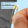 image:imageMr Pen Small Safety Pins 075 Inch 1500 Pack Silver  Nickel Plated Steel Rust Resistant Small Safety Pins Bulk for Clothes Sewing Arts amp CraftGold