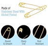 image:imageMr Pen Small Safety Pins 075 Inch 1500 Pack Silver  Nickel Plated Steel Rust Resistant Small Safety Pins Bulk for Clothes Sewing Arts amp CraftGold