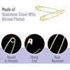 image:imageMr Pen Small Safety Pins 075 Inch 1500 Pack Silver  Nickel Plated Steel Rust Resistant Small Safety Pins Bulk for Clothes Sewing Arts amp CraftGold
