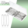 image:imageMr Pen Small Safety Pins 075 Inch 1500 Pack Silver  Nickel Plated Steel Rust Resistant Small Safety Pins Bulk for Clothes Sewing Arts amp CraftSilver