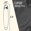 image:imageMr Pen Small Safety Pins 075 Inch 1500 Pack Silver  Nickel Plated Steel Rust Resistant Small Safety Pins Bulk for Clothes Sewing Arts amp CraftSilver