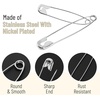 image:imageMr Pen Small Safety Pins 075 Inch 1500 Pack Silver  Nickel Plated Steel Rust Resistant Small Safety Pins Bulk for Clothes Sewing Arts amp CraftSilver