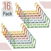 image:imageMr Pen Space Saving Hangers 8 pcs 360 Rotating Hooks  Magic Cascading Hanger Organizer with 5 Enclosed Slots Closet Organizers and Storage for ClothesPastel Colors