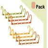 image:imageMr Pen Space Saving Hangers 8 pcs 360 Rotating Hooks  Magic Cascading Hanger Organizer with 5 Enclosed Slots Closet Organizers and Storage for ClothesAutumn Colors