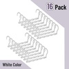 image:imageMr Pen Space Saving Hangers 8 pcs 360 Rotating Hooks  Magic Cascading Hanger Organizer with 5 Enclosed Slots Closet Organizers and Storage for ClothesWhite