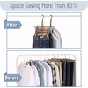 image:imageMr Pen Space Saving Hangers 8 pcs 360 Rotating Hooks  Magic Cascading Hanger Organizer with 5 Enclosed Slots Closet Organizers and Storage for ClothesMixed Colors