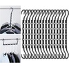image:imageMr Pen Space Saving Hangers 8 pcs 360 Rotating Hooks  Magic Cascading Hanger Organizer with 5 Enclosed Slots Closet Organizers and Storage for ClothesBlack