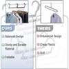 image:imageMr Pen Space Saving Hangers 8 pcs 360 Rotating Hooks  Magic Cascading Hanger Organizer with 5 Enclosed Slots Closet Organizers and Storage for ClothesMixed Colors