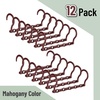image:imageMr Pen Space Saving Hangers for Clothes 12 pcs 4  Plastic Multi Clothes Hangers Space Saving 5 Slots 360 Rotating HooksMahogany