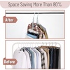 image:imageMr Pen Space Saving Hangers for Clothes 12 pcs 4  Plastic Multi Clothes Hangers Space Saving 5 Slots 360 Rotating HooksPastel Horizon
