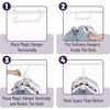 image:imageMr Pen Space Saving Hangers for Clothes 24 pcs 5 Slots Bulk Plastic  Collapsible Hangers with 360 Swivel Hook Hanger Hooks Space Saver for Closet Organizers and Storage Dorm Room EssentialsWhite
