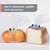 image:imageMr Pen Squeeze and Lock Bread Bag Clips 24 Inch 8 Pack  Multicolor Squeeze Lock Clips Reusable Bag Closures for Bread Snacks Coffee Food Storage Fits Thick and Thin BagsCrayon Colors