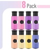 image:imageMr Pen Squeeze and Lock Bread Bag Clips 24 Inch 8 Pack  Multicolor Squeeze Lock Clips Reusable Bag Closures for Bread Snacks Coffee Food Storage Fits Thick and Thin BagsSunset Colors
