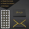 image:imageMr Pen Thank You Cards with Envelopes 20 Pack 5 Design  Thank You Note Blank Inside Thank Cards with EnvelopesBlack
