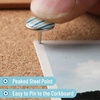 image:imageMr Pen Thumb Tack 500 Pack Black Flat Push Pins Bulk  Metal Roundness Push Pins Office Tacks for Corkboard Hanging Maps Poster Picture and Creating Different Art ProjectSky Breeze