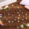 image:imageMr Pen Thumb Tack 500 Pack Black Flat Push Pins Bulk  Metal Roundness Push Pins Office Tacks for Corkboard Hanging Maps Poster Picture and Creating Different Art ProjectBlack