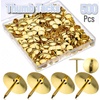 image:imageMr Pen Thumb Tack 500 Pack Black Flat Push Pins Bulk  Metal Roundness Push Pins Office Tacks for Corkboard Hanging Maps Poster Picture and Creating Different Art ProjectGold