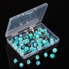 image:imageMr Pen Thumb Tack 500 Pack Black Flat Push Pins Bulk  Metal Roundness Push Pins Office Tacks for Corkboard Hanging Maps Poster Picture and Creating Different Art ProjectOcean Swirl