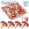 image:imageMr Pen Thumb Tack 500 Pack Black Flat Push Pins Bulk  Metal Roundness Push Pins Office Tacks for Corkboard Hanging Maps Poster Picture and Creating Different Art ProjectRose Gold