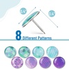 image:imageMr Pen Thumb Tack 500 Pack Black Flat Push Pins Bulk  Metal Roundness Push Pins Office Tacks for Corkboard Hanging Maps Poster Picture and Creating Different Art ProjectPurple Style