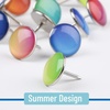 image:imageMr Pen Thumb Tack 500 Pack Black Flat Push Pins Bulk  Metal Roundness Push Pins Office Tacks for Corkboard Hanging Maps Poster Picture and Creating Different Art ProjectSummer Style