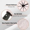 image:imageMr Pen Windproof Travel Umbrella Small WaterResistant Automatic Folding Umbrella for Rain and Sun Light Compact and Portable for Women amp Men Fits Car amp BackpackRos Whisper