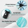image:imageMr Pen Windproof Travel Umbrella Small WaterResistant Automatic Folding Umbrella for Rain and Sun Light Compact and Portable for Women amp Men Fits Car amp BackpackBlue Monstera