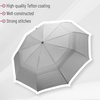 image:imageMr Pen Windproof Travel Umbrella Small WaterResistant Automatic Folding Umbrella for Rain and Sun Light Compact and Portable for Women amp Men Fits Car amp BackpackCool Gray