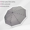 image:imageMr Pen Windproof Travel Umbrella Small WaterResistant Automatic Folding Umbrella for Rain and Sun Light Compact and Portable for Women amp Men Fits Car amp BackpackZebra Stripes