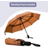 image:imageMr Pen Windproof Travel Umbrella Small WaterResistant Automatic Folding Umbrella for Rain and Sun Light Compact and Portable for Women amp Men Fits Car amp BackpackTawny Glow