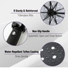 image:imageMr Pen Windproof Travel Umbrella Small WaterResistant Automatic Folding Umbrella for Rain and Sun Light Compact and Portable for Women amp Men Fits Car amp BackpackBlack Polka Dots