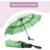 image:imageMr Pen Windproof Travel Umbrella Small WaterResistant Automatic Folding Umbrella for Rain and Sun Light Compact and Portable for Women amp Men Fits Car amp BackpackLight Green