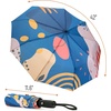 image:imageMr Pen Windproof Travel Umbrella Small WaterResistant Automatic Folding Umbrella for Rain and Sun Light Compact and Portable for Women amp Men Fits Car amp BackpackAbstract Style