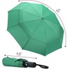 image:imageMr Pen Windproof Travel Umbrella Small WaterResistant Automatic Folding Umbrella for Rain and Sun Light Compact and Portable for Women amp Men Fits Car amp BackpackDark Green