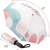 image:imageMr Pen Windproof Travel Umbrella Small WaterResistant Automatic Folding Umbrella for Rain and Sun Light Compact and Portable for Women amp Men Fits Car amp BackpackBoho