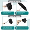 image:imageMr Pen Windproof Travel Umbrella Small WaterResistant Automatic Folding Umbrella for Rain and Sun Light Compact and Portable for Women amp Men Fits Car amp BackpackBlack