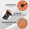image:imageMr Pen Windproof Travel Umbrella Small WaterResistant Automatic Folding Umbrella for Rain and Sun Light Compact and Portable for Women amp Men Fits Car amp BackpackOrange