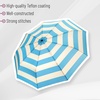image:imageMr Pen Windproof Travel Umbrella Small WaterResistant Automatic Folding Umbrella for Rain and Sun Light Compact and Portable for Women amp Men Fits Car amp BackpackBlue Stripes