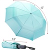 image:imageMr Pen Windproof Travel Umbrella Small WaterResistant Automatic Folding Umbrella for Rain and Sun Light Compact and Portable for Women amp Men Fits Car amp BackpackLight Blue