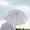 image:imageMr Pen Windproof Travel Umbrella Small WaterResistant Automatic Folding Umbrella for Rain and Sun Light Compact and Portable for Women amp Men Fits Car amp BackpackPolka Dots