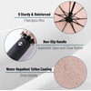 image:imageMr Pen Windproof Travel Umbrella Small WaterResistant Automatic Folding Umbrella for Rain and Sun Light Compact and Portable for Women amp Men Fits Car amp BackpackNude Beige
