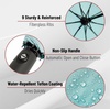 image:imageMr Pen Windproof Travel Umbrella Small WaterResistant Automatic Folding Umbrella for Rain and Sun Light Compact and Portable for Women amp Men Fits Car amp BackpackLight Blue