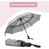image:imageMr Pen Windproof Travel Umbrella Small WaterResistant Automatic Folding Umbrella for Rain and Sun Light Compact and Portable for Women amp Men Fits Car amp BackpackCool Gray