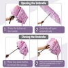 image:imageMr Pen Windproof Travel Umbrella Small WaterResistant Automatic Folding Umbrella for Rain and Sun Light Compact and Portable for Women amp Men Fits Car amp BackpackSplatter Paint