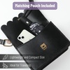 image:imageMr Pen Windproof Travel Umbrella Small WaterResistant Automatic Folding Umbrella for Rain and Sun Light Compact and Portable for Women amp Men Fits Car amp BackpackBlack Polka Dots