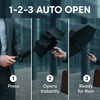 image:imageMr Pen Windproof Travel Umbrella Small WaterResistant Automatic Folding Umbrella for Rain and Sun Light Compact and Portable for Women amp Men Fits Car amp BackpackBlack