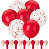 Red & Confetti
