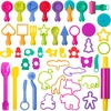 image:imageMr Pen Play Dough Tools Kit 45 Pcs Playdough Toys  Playdough Sets for Kids Playdough Accessories Molds for Play Dough Playdough Toys for Kids